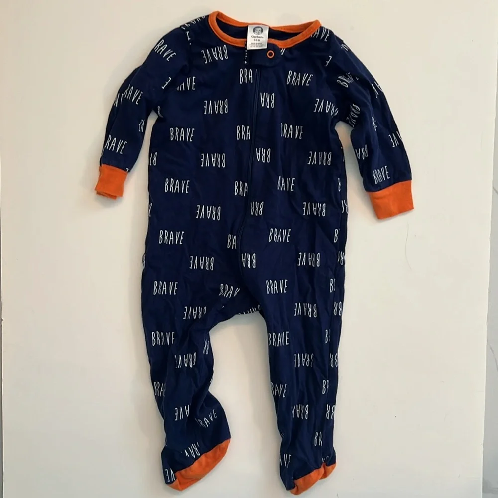 LOT! GUC! 7 Pairs of 6-9M Boys Pajamas PJs
